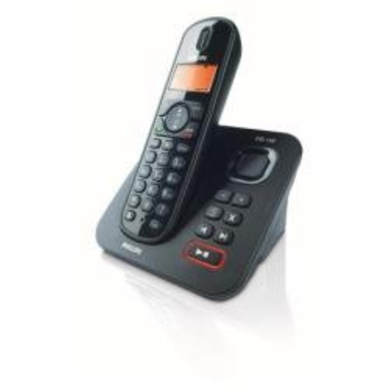 PHILIPS Telefono fisso cordless Philips CD155 nero